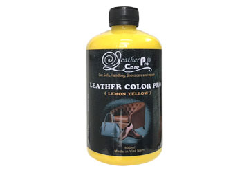Màu sơn túi xách da, ví da - Leather Color Pro (Lemon Yellow)-Leather Color Pro_Lemon Yellow_350x250