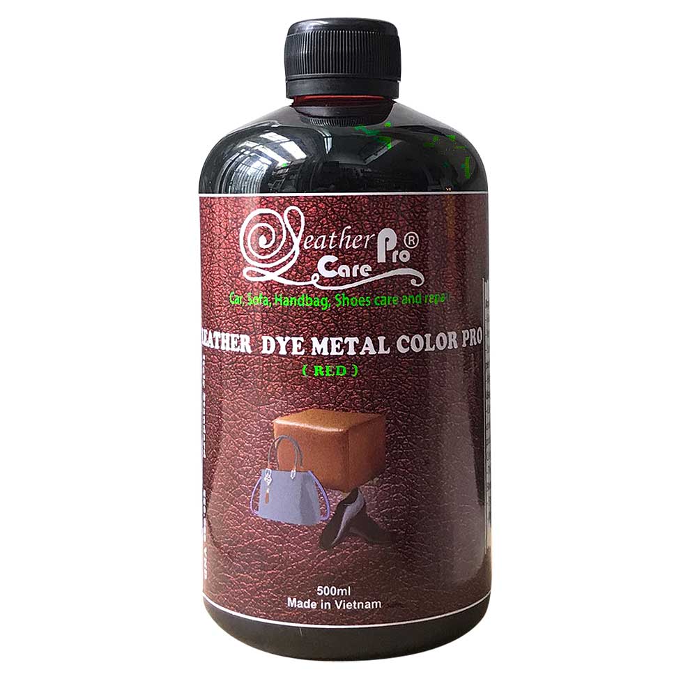 Thuốc nhuộm da bò, màu nhuộm da bò – Leather Dye Metal Color Pro (Red)